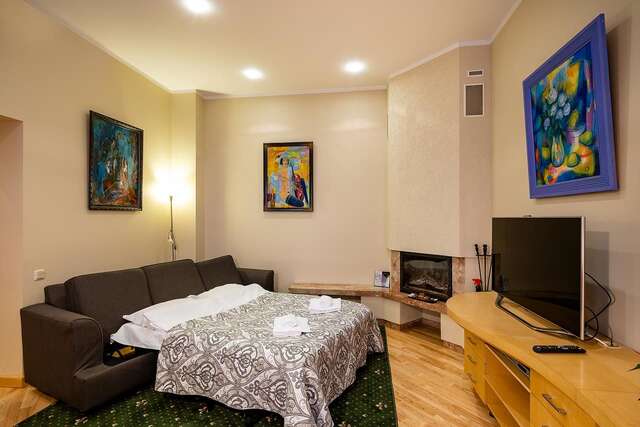 Апартаменты Kalnina Quiet Apartment in City Center Рига-13